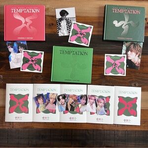 Txt tomorrow x together the name chapter temptation signed album bundle